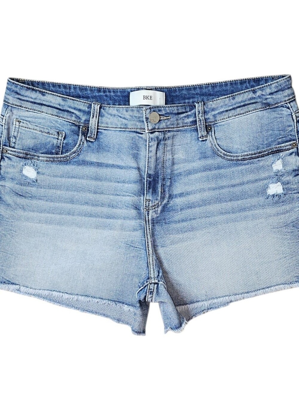 BKE Denim Payton Jean Shorts. Women's Plus Size: Waist 34x03 Inseam.